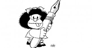 50 phrases of Mafalda loaded with humor, social criticism and irony