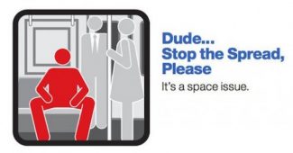 Manspreading: Do men need to be more busy sitting down?
